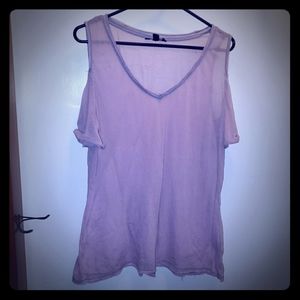 Rock & Republic cold shoulder blouse